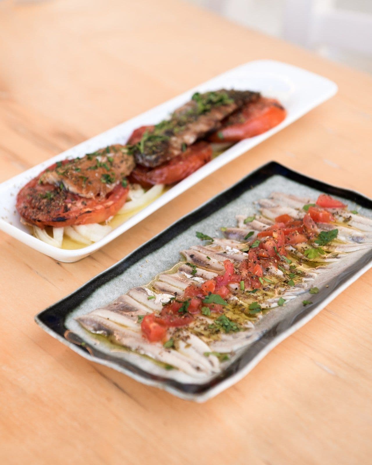 Marinated Anchovies & Smoked Mackerel